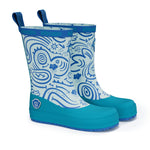 Bunte Gummistiefel mit niedlichem Hai-Design – perfekt für Regentage und Pfützensprünge. Die veganen Stiefel von Affenzahn sind robust, wasserdicht und leicht anzuziehen. Ideal für Kinder, die gerne draußen spielen und dabei trocken bleiben möchten.