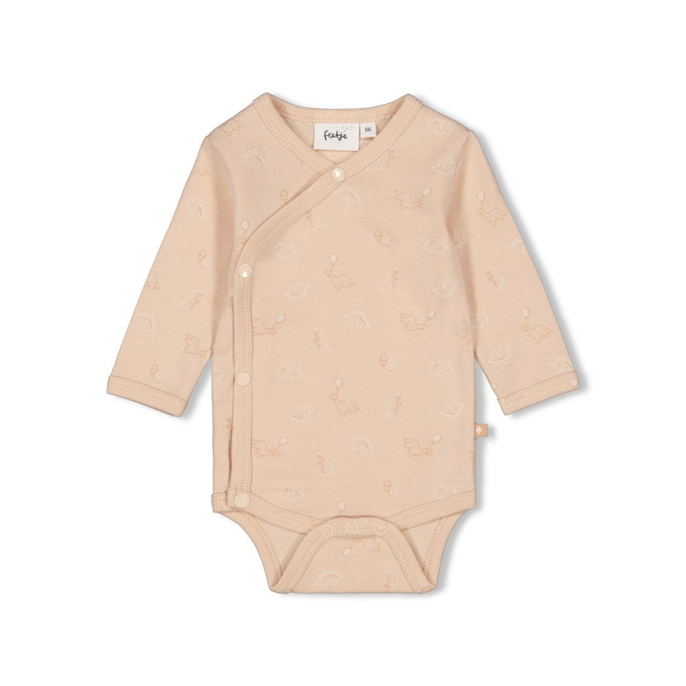 Wickelbody mit Dinos aus der Kollektion A-Roarable von Feetje