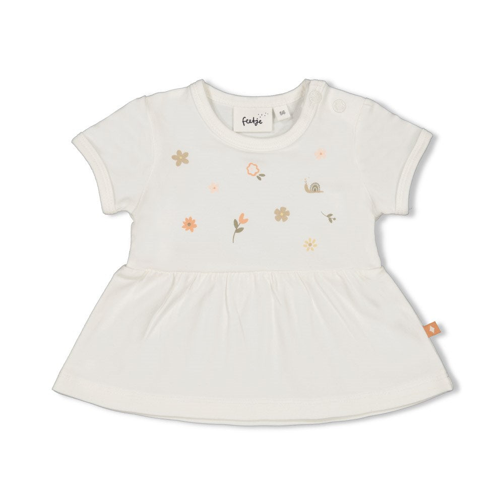 Babyshirt mit Blumen Feetje Bloom with Love