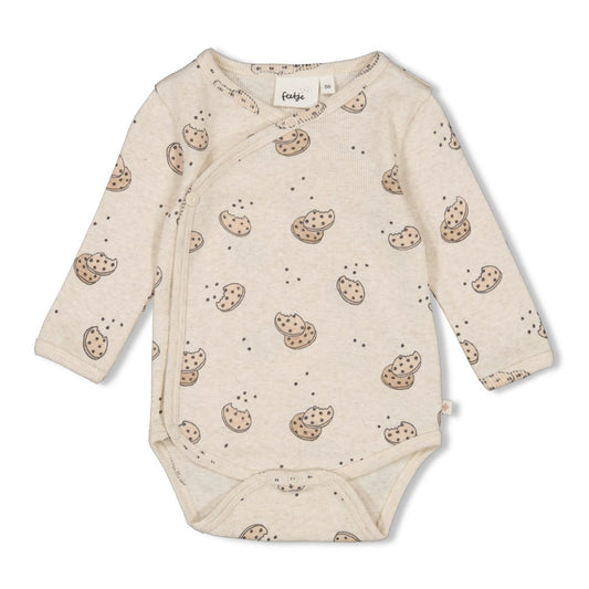 Wickelbody gerippt aus der Kollektion Cute Cookie von Feetje