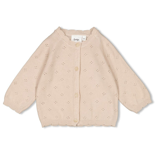 Beschreibung

Strickjacke von Feetje aus der Kollektion Starfish Wishes

Material

100% CO Pointelle Knit&nbsp;