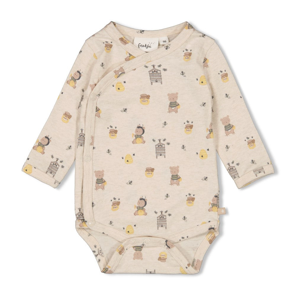 Wickelbody von Feetje aus der "Honey Bear" Kollektion.