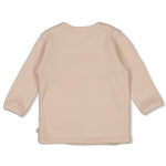 Geripptes Wickelshirt aus der "Honey Bear" Kollektion von Feetje.
