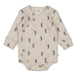 Gerippter Wickelbody aus der Newborn Kollektion Sea Sweeties von Feetje.