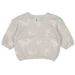 Oversized Sweater aus der Newborn Kollektion Sea Sweeties von Feetje.