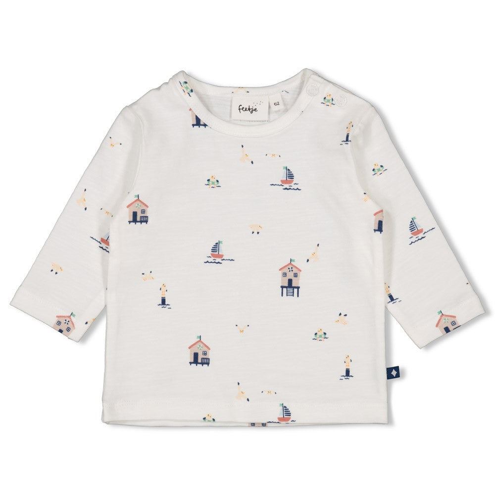 Langarm Shirt aus der "Seaside Happiness" Kollektion von Feetje.