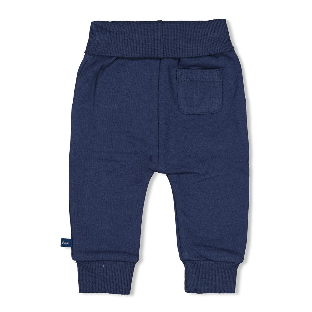 Dunkelblaue Hose aus der "Seaside Happiness" Kollektion von Feetje.