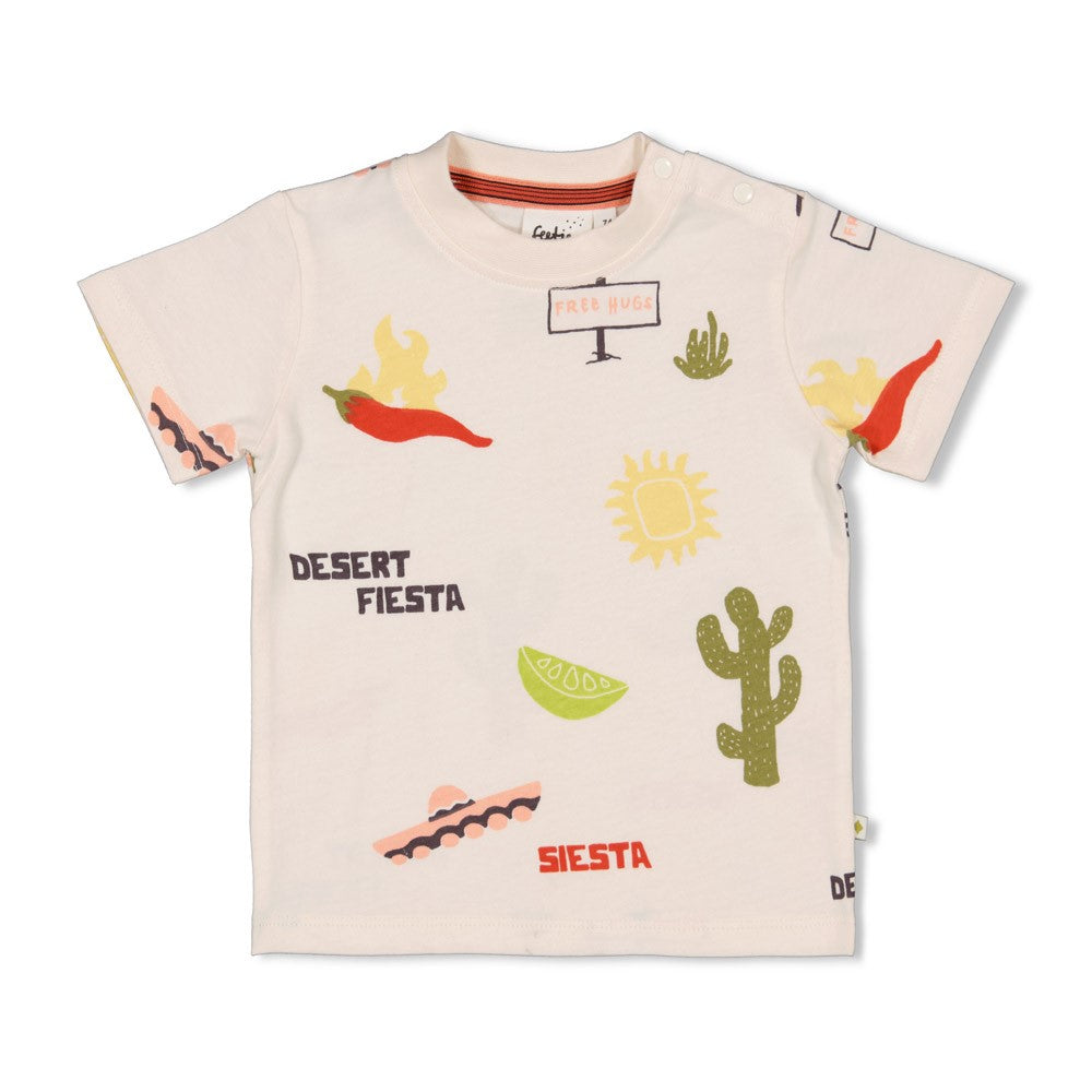 T-Shirt mit All Over Print aus der "Desert Fiesta" Kollektion von Feetje.