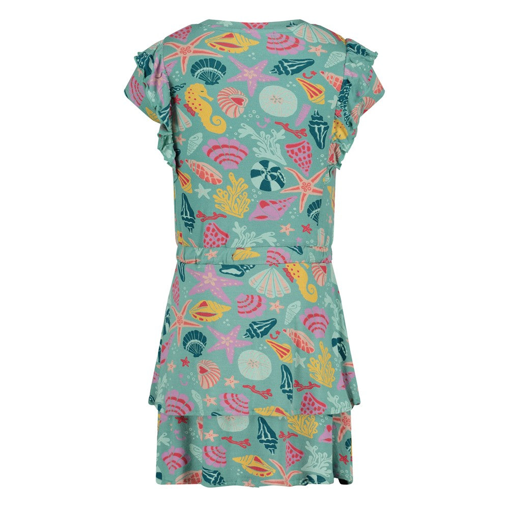 Süßes Kleid mit Rüschen aus der "Lazy Lagoon" Kollektion von Jubel.