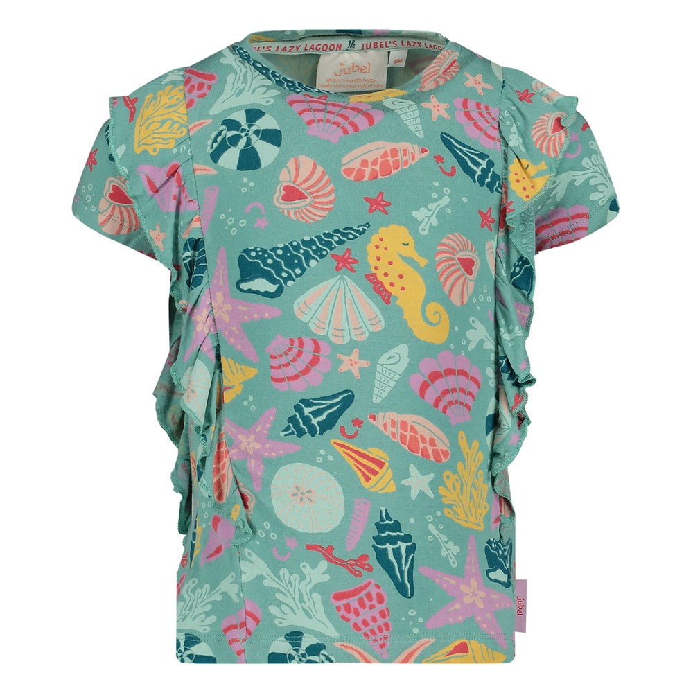 T-Shirt mit All Over Print aus der "Lazy Lagoon" Kollektion von Jubel.