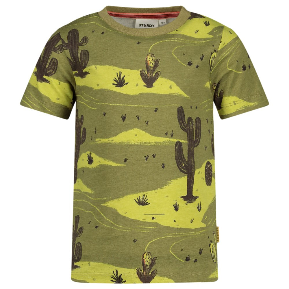 T-Shirt mit All Over Print aus der "Desert Fiesta" Kollektion von Sturdy.