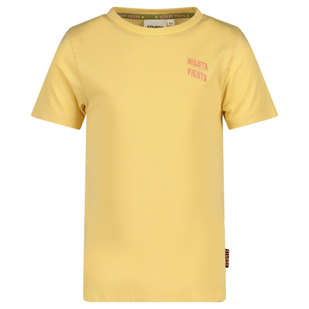 T-Shirt mit Rückendruck aus der "Desert Fiesta" Kollektion von Sturdy.