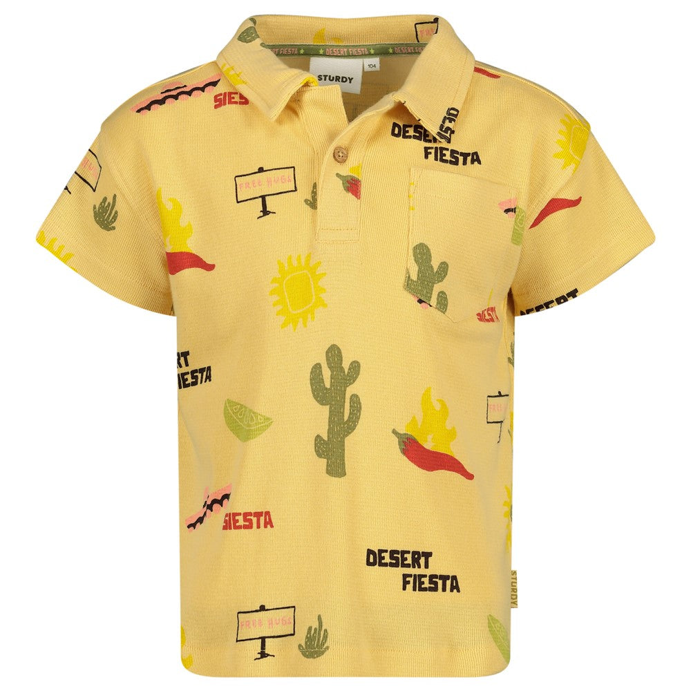 Polo aus der "Desert Fiesta" Kollektion von Sturdy.