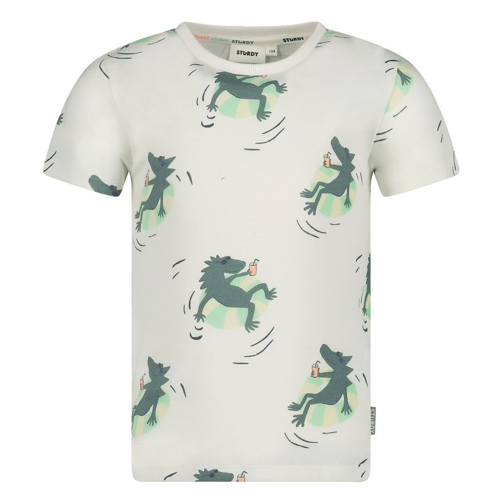 T-Shirt mit All Over Print aus der "Lagoon Legends" Kollektion von Sturdy.