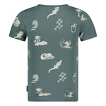 T-Shirt mit All Over Print aus der "Lagoon Legends" Kollektion von Sturdy.