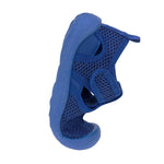 Die blauen Kinder Badeschuhe sind leicht, atmungsaktiv und schnell trocknend. Ihre flexible Antirutsch-Sohle und die praktischen Klettverschlüsse sorgen für einen optimalen Halt. Die Baby Sandalen sind ideal für den Strand.
