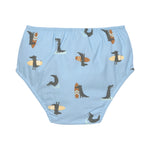 Die blaue Baby Schwimmwindel mit Crocodile Print bietet eine schöne und umweltfreundliche Alternative zur Einwegwindel. Ihr saugfähiges Innenfutter hält die Kinderhaut trocken und größere Missgeschicke im Wasser auf. Geeignet von 3 Monaten bis 3 Jahren.