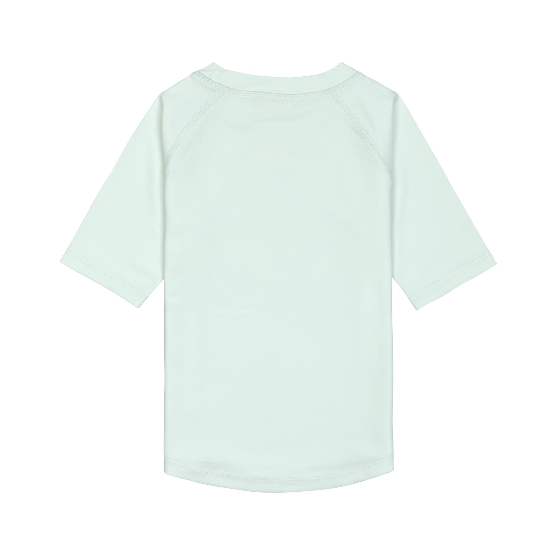 Das mintgrüne, kurzärmelige Kinder UV Shirt mit UV-Schutz 60 kommt mit einem Crocodile Print und extra weichem Stoff. Das atmungsaktive und schnelltrocknende Material sorgt für eine angenehme Passform und Badespaß. Geeignet von 3 Monaten bis 3 Jahren.