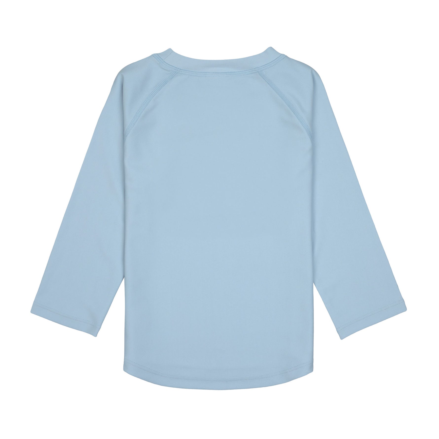 Das hellblaue, langärmelige Kinder UV Shirt mit UV-Schutz 60 kommt mit einem Crocodile Print und extra weichem Stoff. Das atmungsaktive und schnelltrocknende Material sorgt für eine angenehme Passform und Badespaß. Geeignet von 3 Monaten bis 3 Jahren.