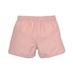 Die rosa Badeshorts für Kids (3 - 6 Jahre) sorgt für einen stylishen Surfer Look auf dem Badeausflug. Der elastische Bindegürtel, der Kordelzug und gerundete Seitenschlitze garantieren ein angenehmes Tragegefühl bei dieser kurzen Badehose.