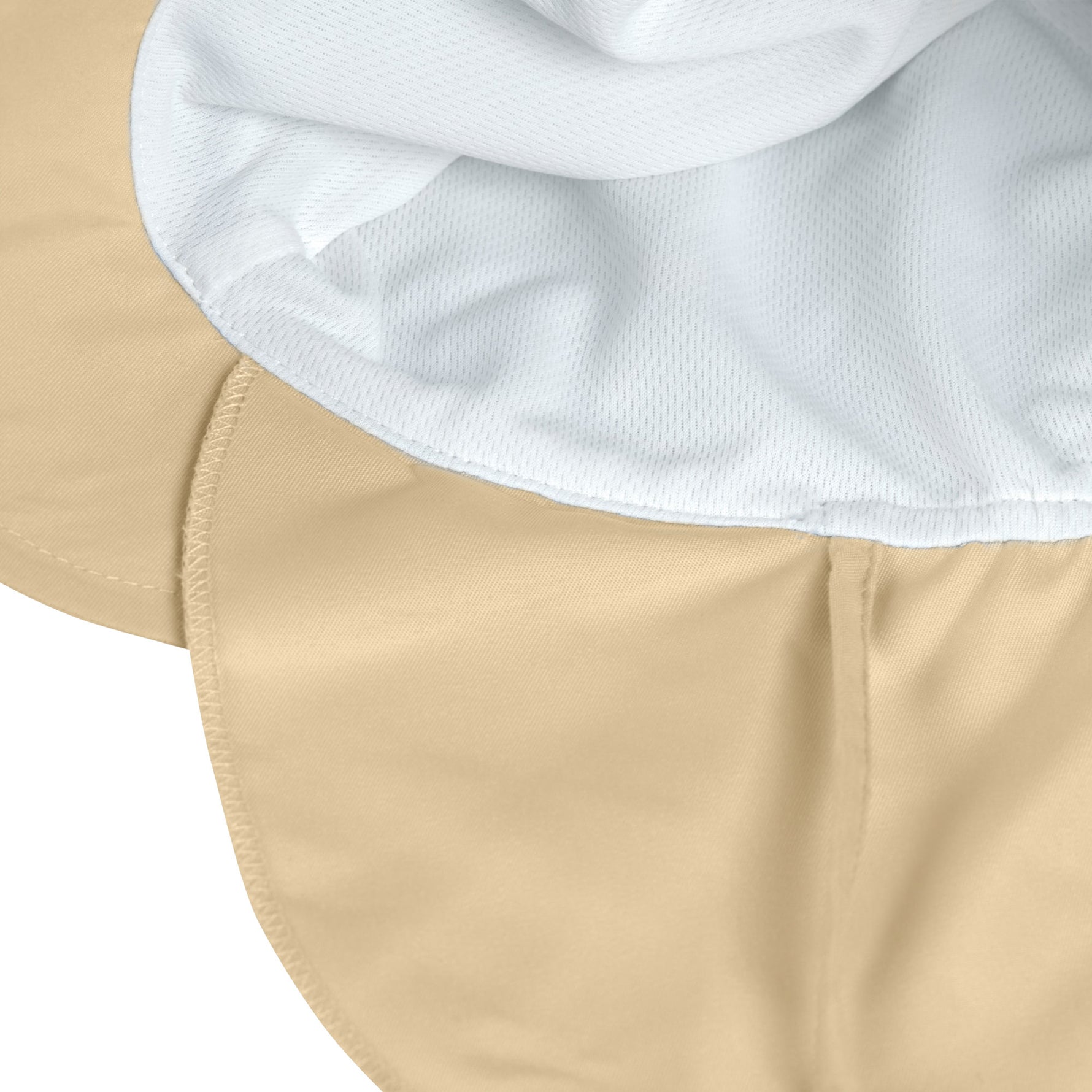 Der gelbe Kinder Sonnenhut mit extra langem Nackenschutz und UV-Schutz 80 schützt den Kopf, Nacken und die Augen von Babys und Kleinkindern. Das schnelltrocknende Obermaterial und sommerliche Farben sorgen für unbeschwerte Sommertage.