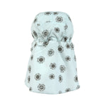 Der mintgrüne Sonnenhut mit extra langem Nackenschutz und UV-Schutz 80 schützt den Kopf, Nacken und die Augen von Babys und Kleinkindern. Das niedliche Sunshine Design und das schnelltrocknende Obermaterial sorgen für unbeschwerte Sommertage.