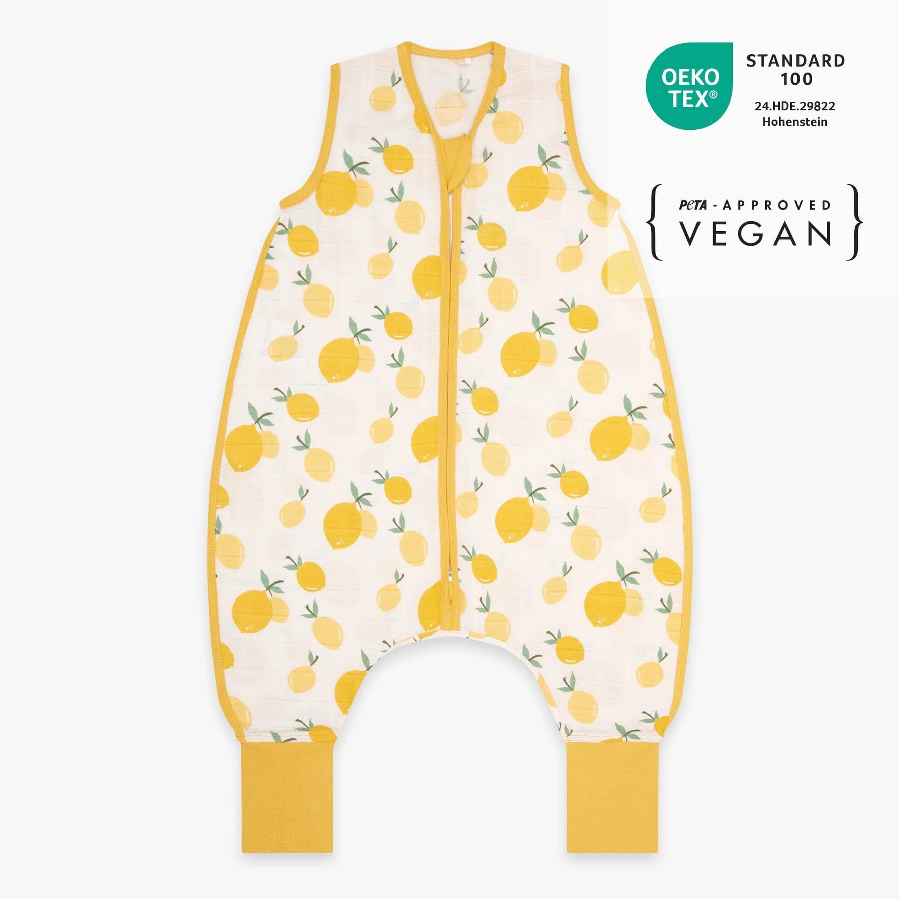 Das weiche Material der 0.5 TOG Musselin-Schlafsäcke besteht aus 100% Bio-Baumwolle. Das hält Deinen Schatz die ganze Nacht kuschelig warm und ist gleichzeitig federleicht und atmungsaktiv. Außerdem bietet der Schlafsack maximale Bewegungsfreiheit. So kann Dein Baby ungestört träumen.