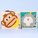 uf 6 farbenfrohen Seiten fordert unser flatternder Schmetterling - Quiet Book dein Kind auf seine Fantasie zu entfalten und motorische Fähigkeiten herauszufordern. Die weichen, spannenden Seiten sind perfekt für alle Kinder ab 18 Monaten.