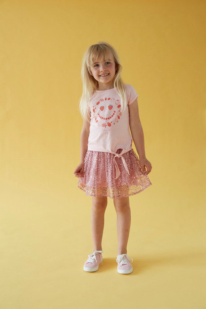 T-Shirt rosa aus der Kollektion Nice Berry von Jubel