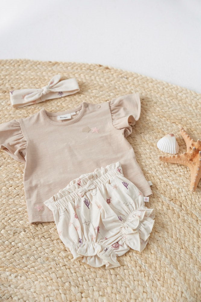 Beschreibung

Bloomer aus der Kollektion Starfish Wishes von Feetje

Material

96% CO + 4% EL Single Jersey SLUB
