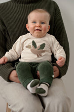 Sweater mit süßer Ente von Feetje aus der Kollektion Wiggle and Waddle.