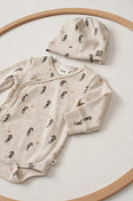 Gerippter Wickelbody aus der Newborn Kollektion Sea Sweeties von Feetje.