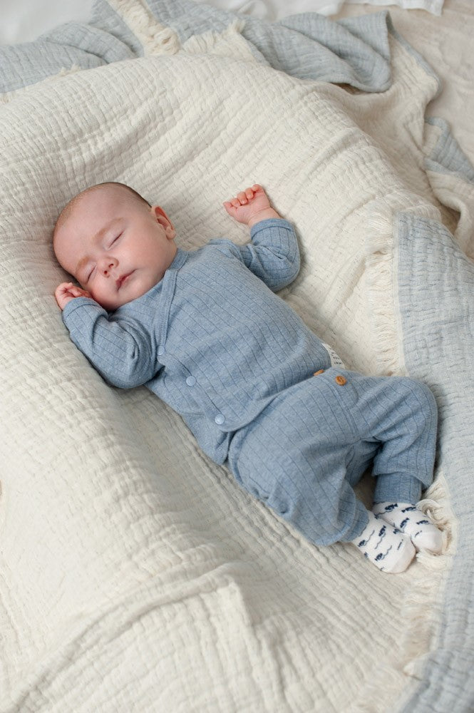 Gripptes Wickelshirt aus der Kollektion Blue Ocean von Feetje.