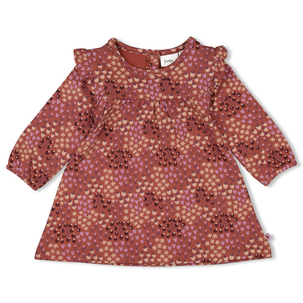 gemustertes Kleid