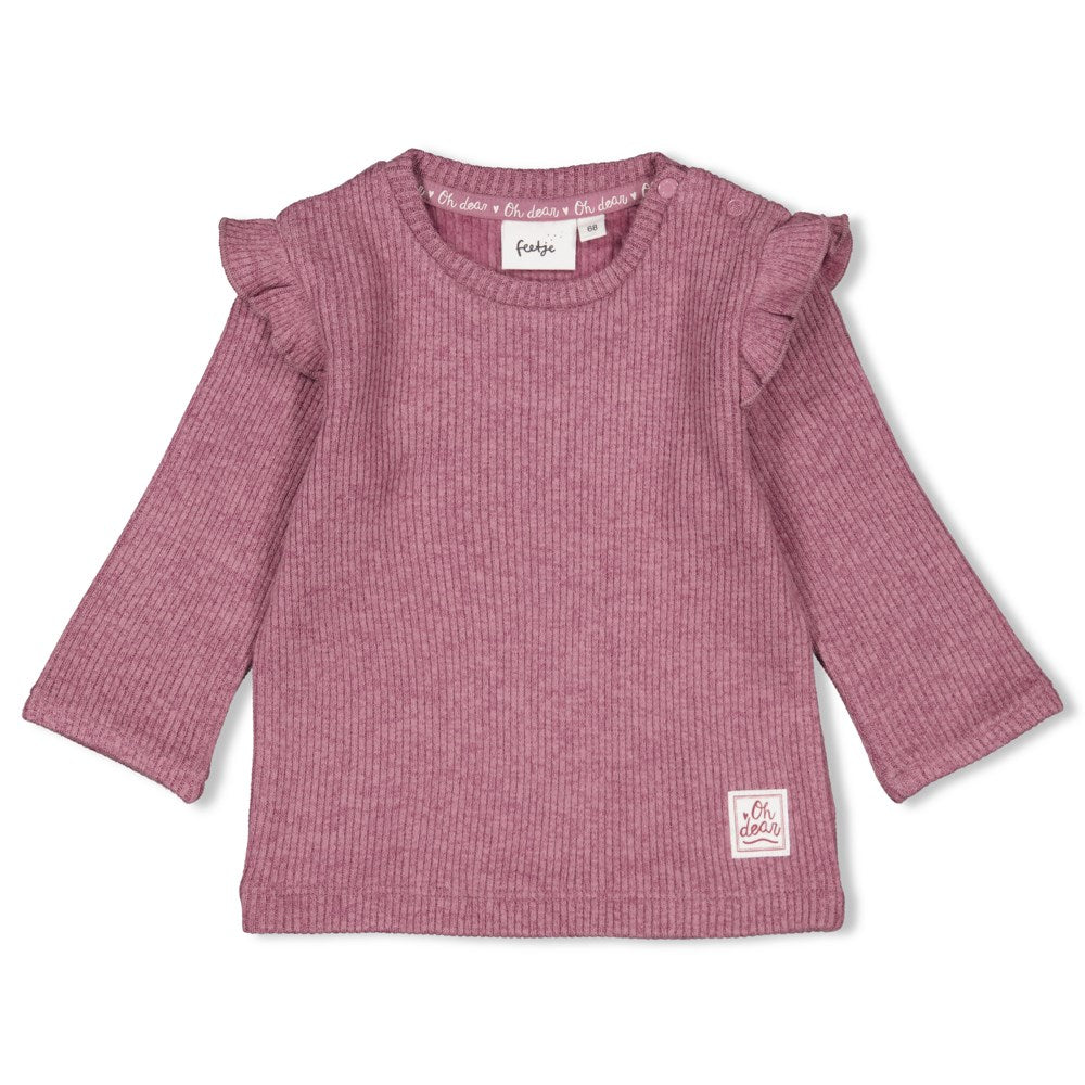 geripptes langarm Shirt