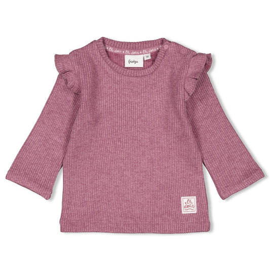 geripptes langarm Shirt