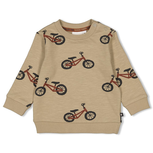 Sweater mit Fahrradmotiv