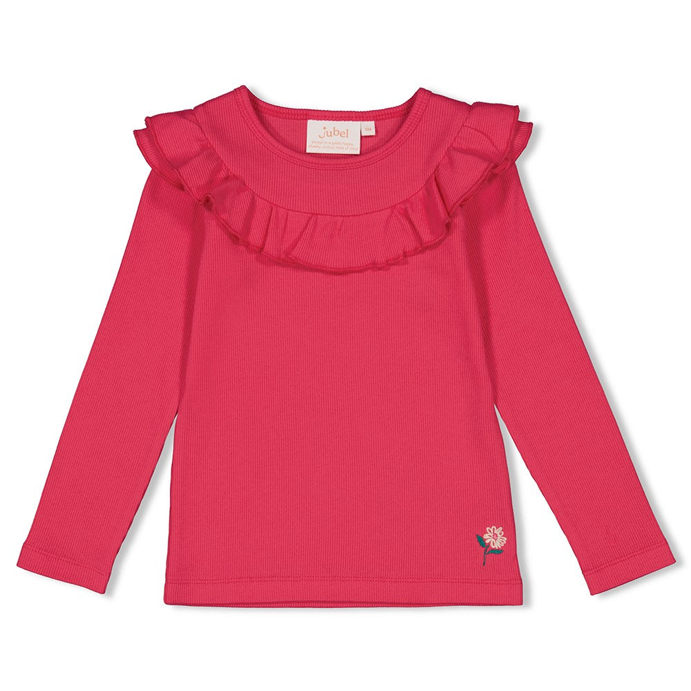 Das trendige Langarm Shirt aus der Girls Club Kollektion von Jubel ist perfekt für coole Kids, die gerne auffallen wollen. Funkelnde Details und ein bequemer Schnitt machen dieses Shirt zum Must-Have in jedem Kleiderschrank.&nbsp;
