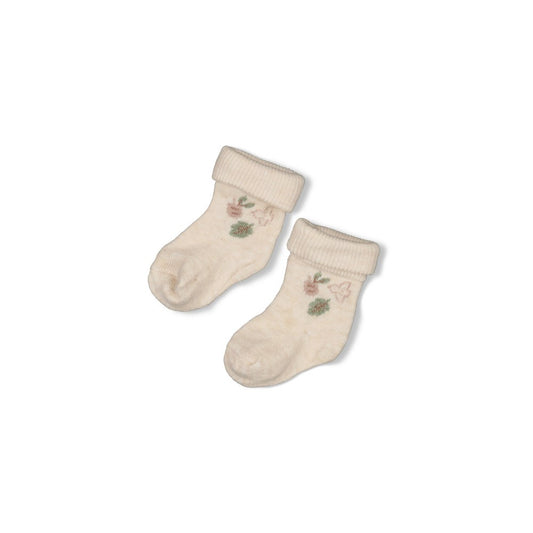Diese Socken aus der Fall Favorites Kollektion von Feetje sind mit zarten Blättermustern verziert und bieten angenehmen Tragekomfort.