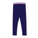 Diese dunkelviolette Legging mit kontrastierend hellem Bund stammt aus der Wild Soul Kollektion von Jubel und vereint Stil mit Komfort.