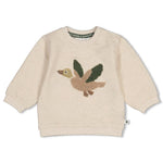Sweater mit süßer Ente von Feetje aus der Kollektion Wiggle and Waddle.
