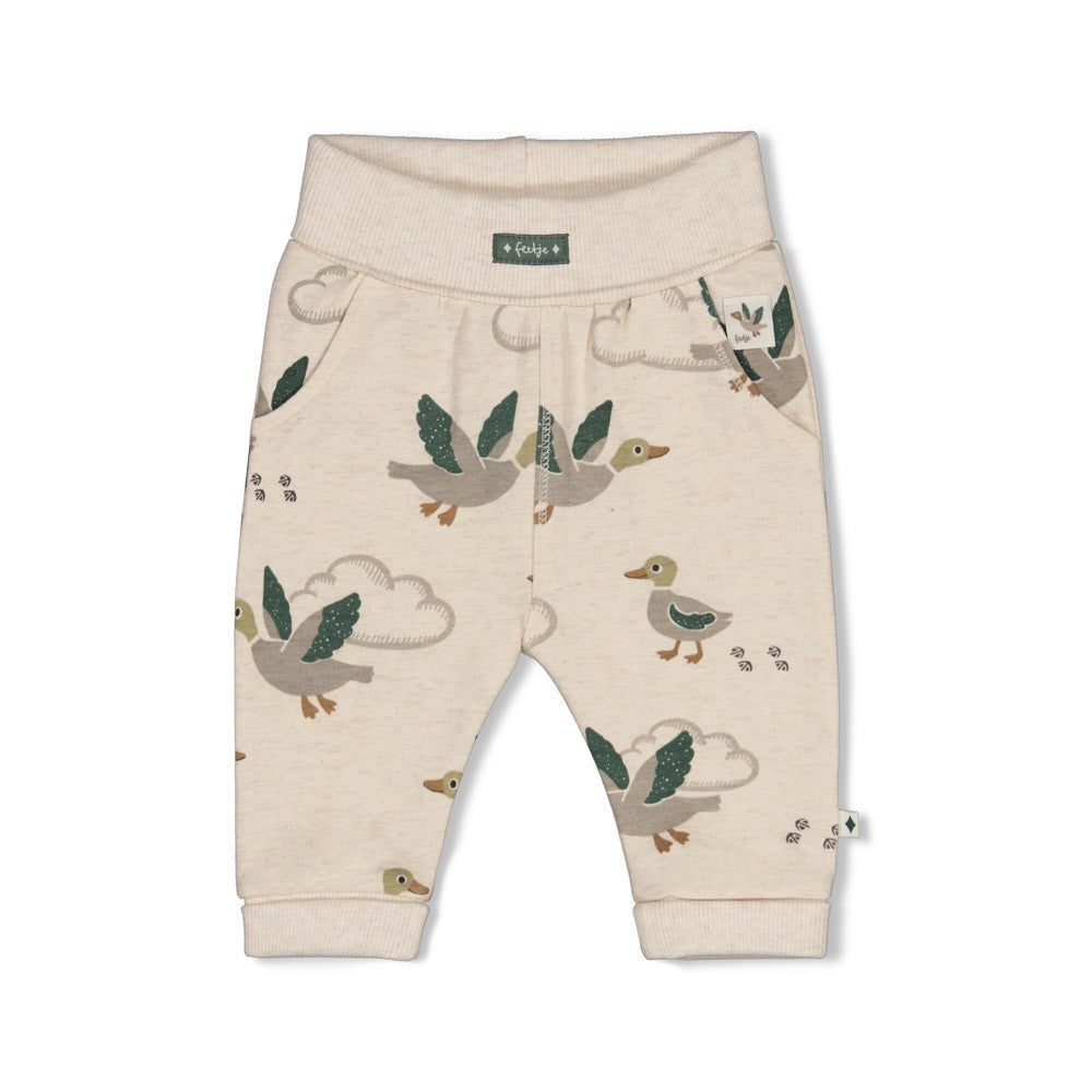 Weiche Hose mit Umschlagebund von Feetje aus der Kollektion Wiggle and Waddle.