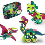 Springen Sie mit dem Clixo Discovery Pack in eine Zeitmaschine! Mehrere Dinos auf einmal zusammenfügen, einen brüllenden T-Rex, einen schwebenden Pterodaktylus oder einen riesigen Langhals-Riesen. Inspirieren Sie kreatives Selbstvertrauen, fördern Sie das STEAM-Lernen und entdecken Sie die Kraft des Spiels mit Clixo!