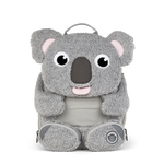 Der kuschelige Koala-Rucksack aus der Großer Freund Kollektion von Affenzahn ist der perfekte Begleiter für kleine Abenteurer. Mit seinem niedlichen Design und der hochwertigen Verarbeitung bietet er ausreichend Platz für Spielzeug, Snacks und kleine Schätze. Die ergonomischen Träger sorgen für angenehmen Tragekomfort, während die robusten Materialien Langlebigkeit garantieren. Ideal für Kindergarten, Ausflüge oder Reisen – ein treuer Freund für jedes Kind.