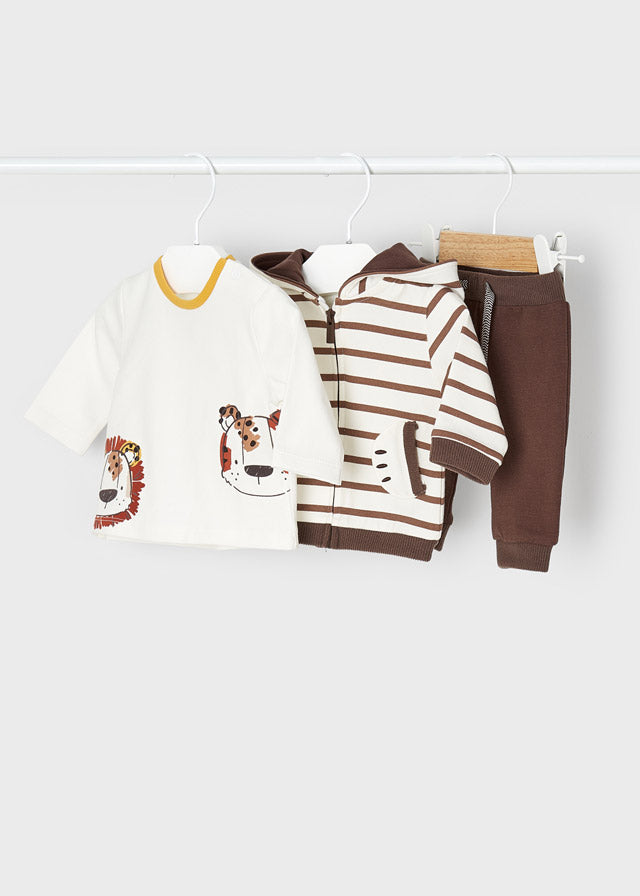 Jogginganzug 3 Teile T-Shirt