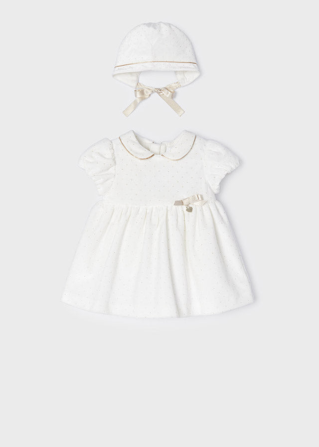 Kleid Samt und Mütze