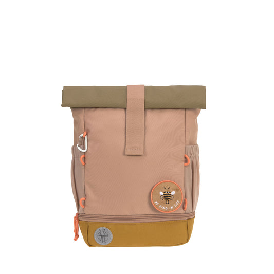 Mini Rolltop Backpack nature braun