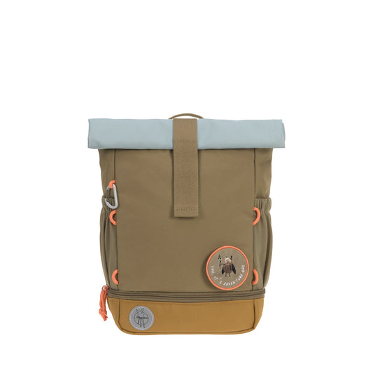 Mini Rolltop Backpack nature oliv