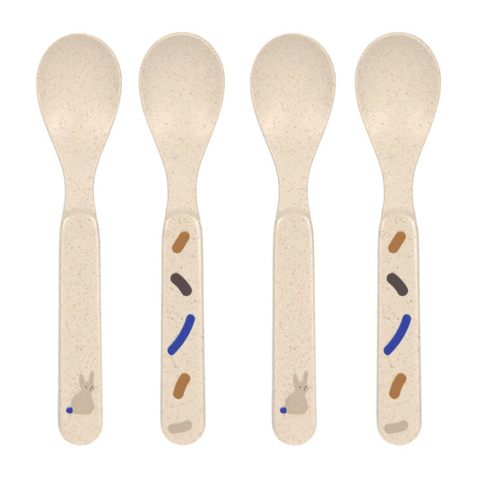 Spoon Set PP/Cellulose Little Mateys royal blue