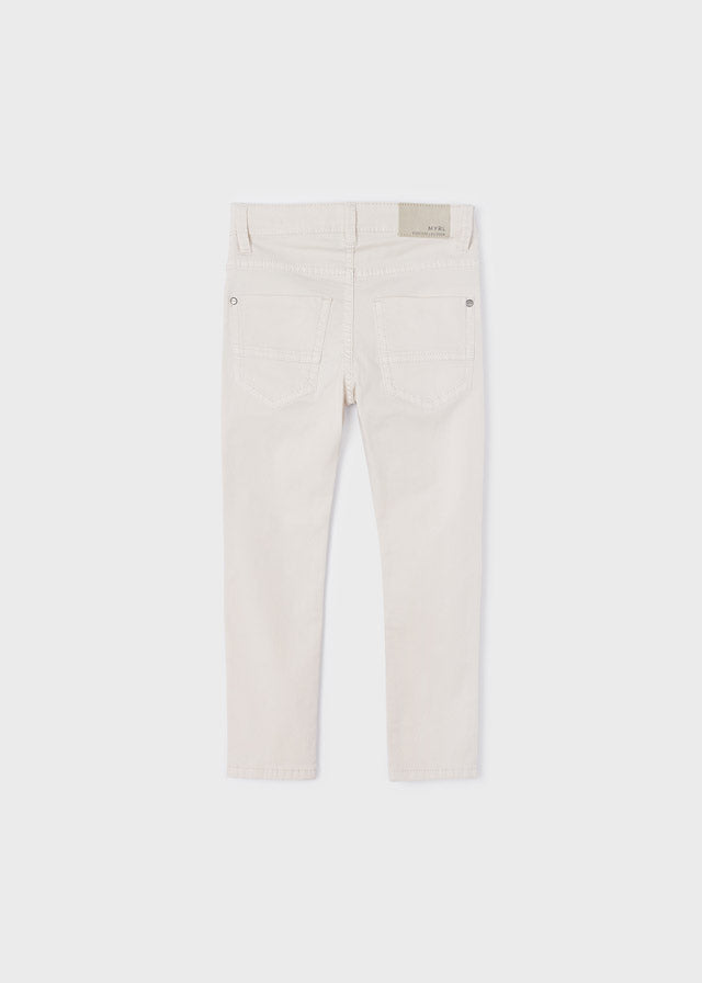 Hose aus Twill Slim Fit